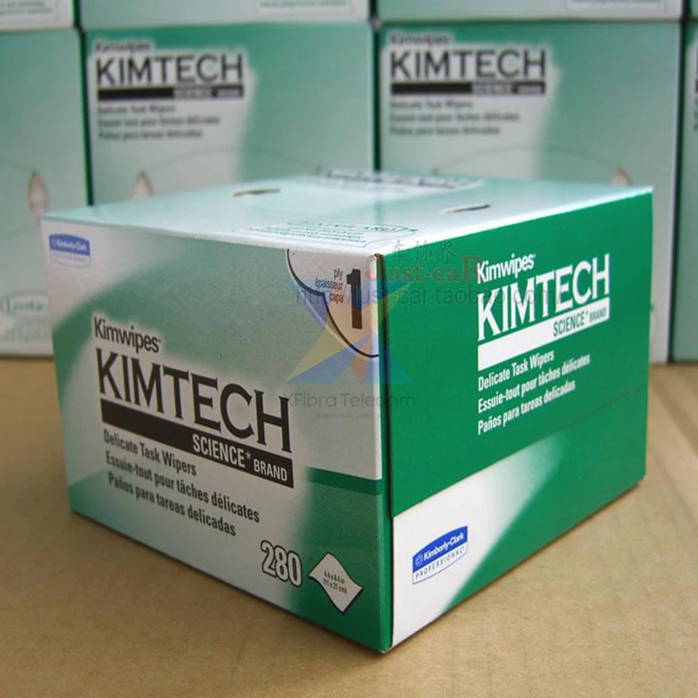 

2 шт. по заводской цене, 280 шт. KIMTECH Kimwipes, волоконная бумага для чистки, влажные салфетки, волоконная бумага для протирания
