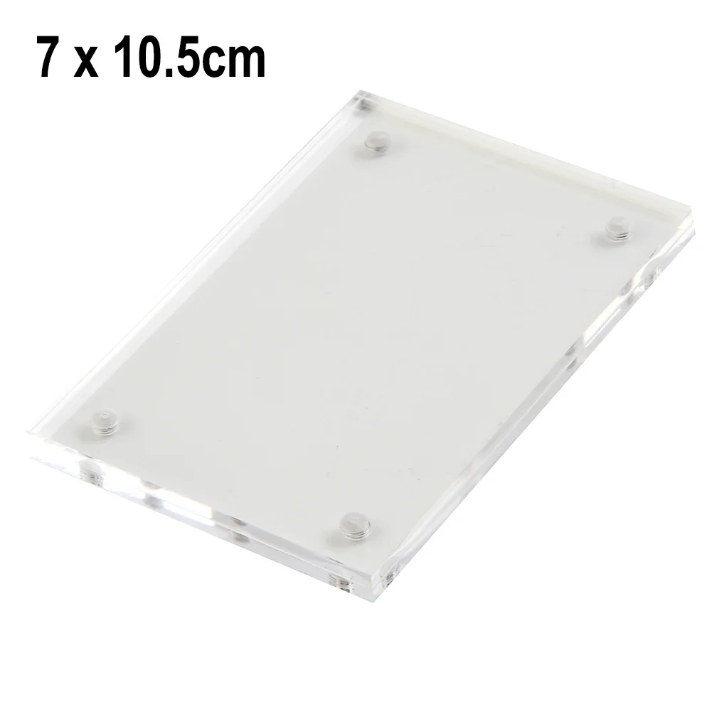 Прозрачная фотография = искусственная tand Do uble Sid Fra e Storag ======================== Rack Home Decor