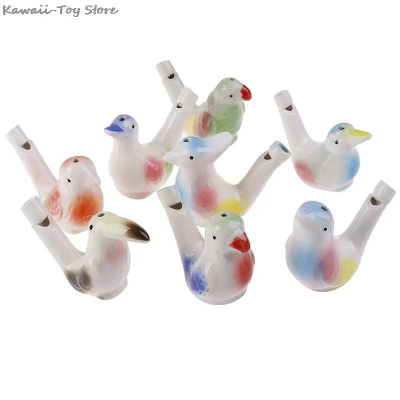 

Coloured Drawing Water Bird Whistle For Kid Early Learning Educational Children Gift Toy Musical Instrument Bathtime Musical Toy