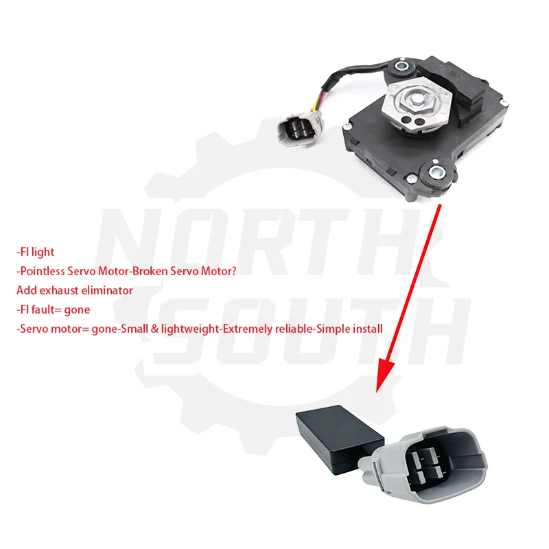Для Suzuki GSX-R600 GSX-R750 GSR750 GSX-R1000 DL1000/X Eliminator de falhas servo para