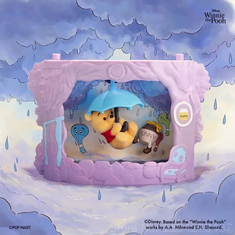 Новая серия POP MART Winnie The Pooh Tree House Theater: коллекционная фигурка в закрытой упаковке, аниме-персонаж, украшение для рабочего стола, модель, игрушка, подарок на день рождения (art.: 3920db3c2216d) - 3920db3c2216d