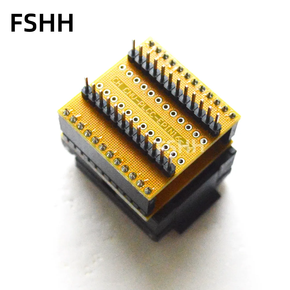 LCC24 LCC-24 сгораемая розетка PLCC24 к адаптеру программатора DIP24 тестовая IC