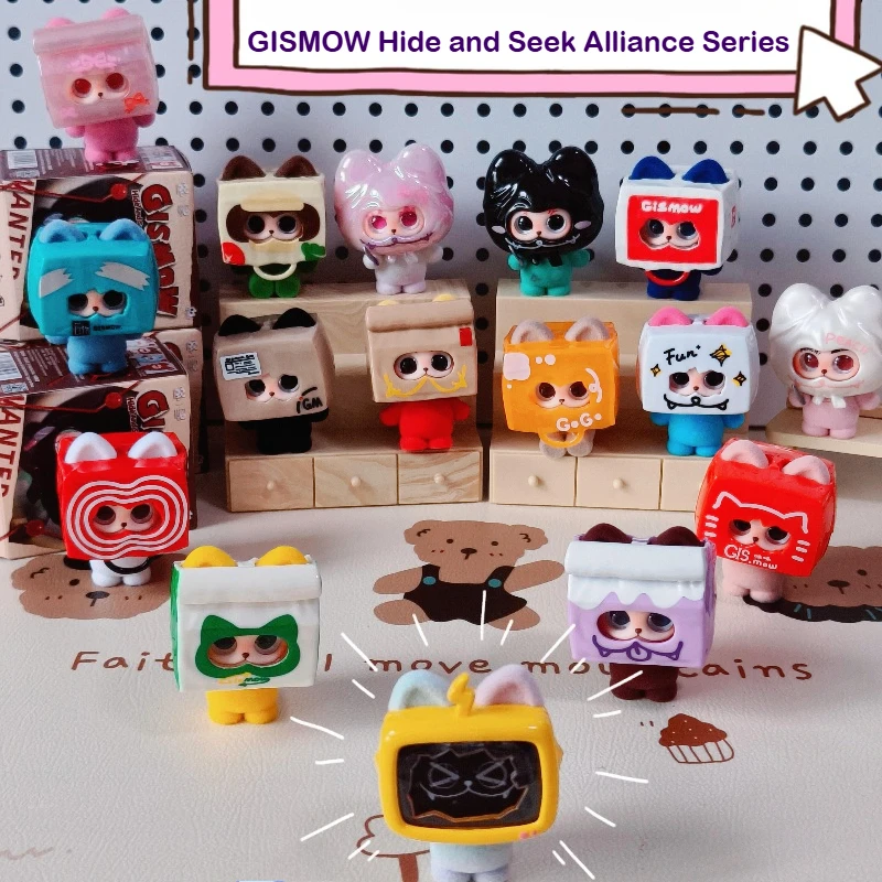 GISMOW Серия Blind Box Toys «Альянс на поиск и настигание»: Загадочная коробка с милыми мини-фигурками аниме, вращающаяся кукла для регулировки позы (art.: 3920d9dbbbc58) - 3920d9dbbbc58