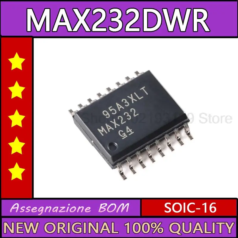

5 шт./лот Оригинал/max232dwr soic-16 драйвер/приемник чип