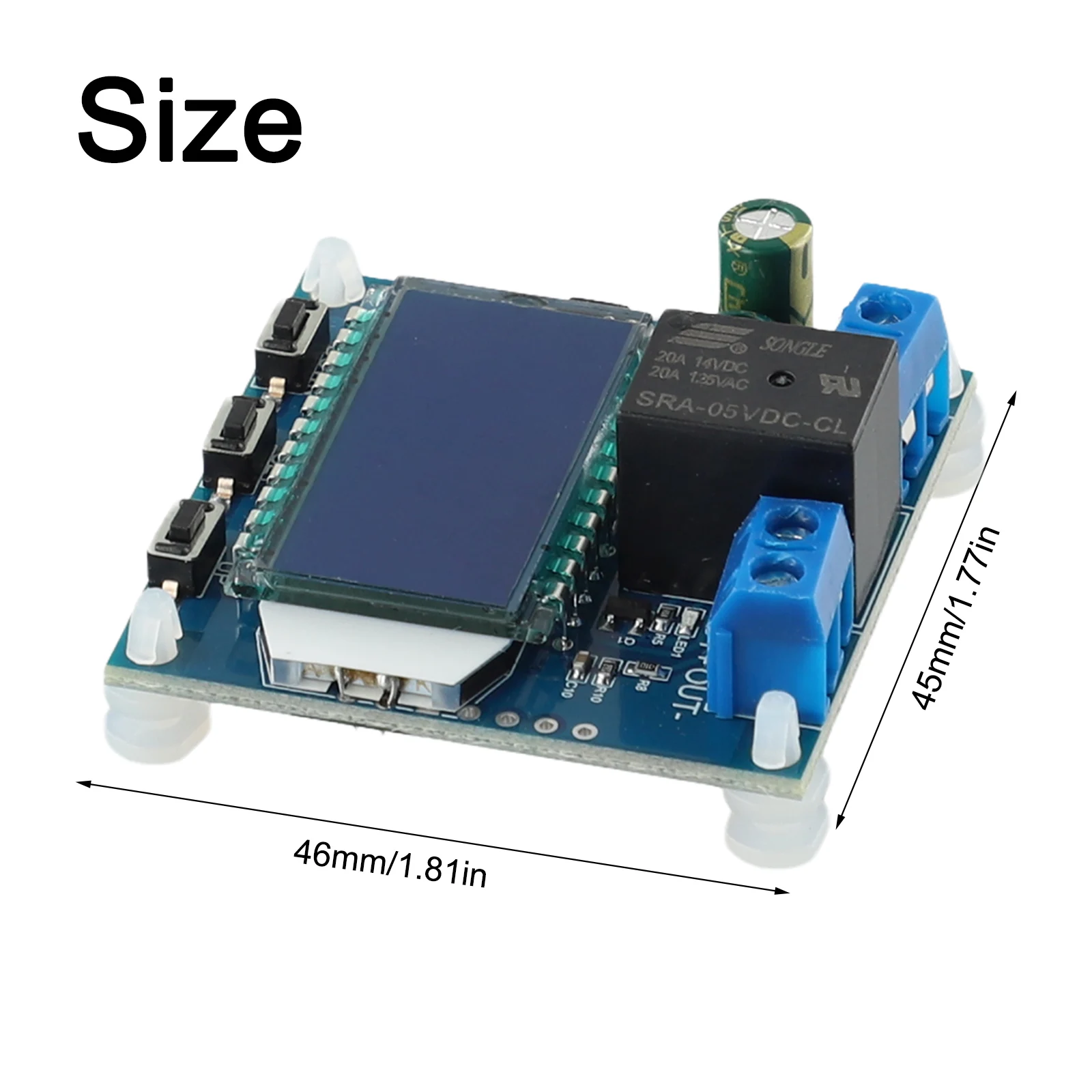 Модуль управления 6-60 В регулируемые параметры фиксирование перегрузки