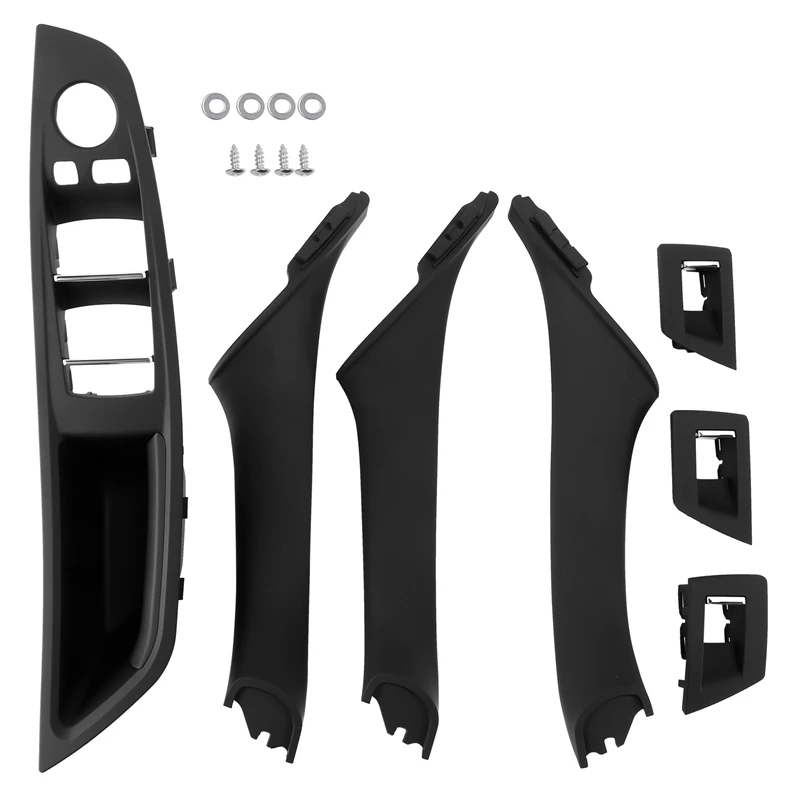 

Left Hand Drive For Bmw 5 Serie F10 F11 520 525 Car Interior Door Handle Inner Door Panel Pull Trim Cover