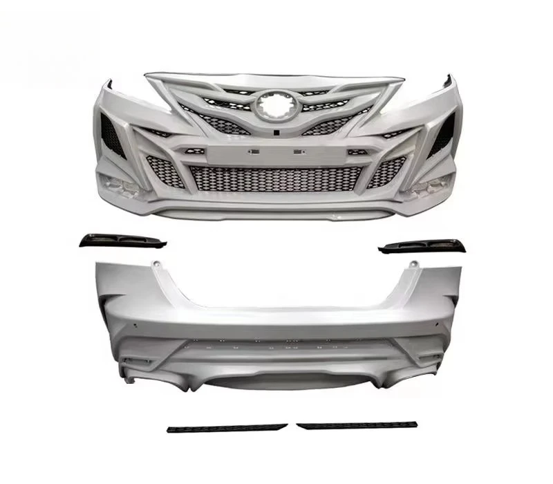 Фото Заводской обвес для Toyota Camry 2018-2021: Модифицированные передний и задний бамперы KHAN №2