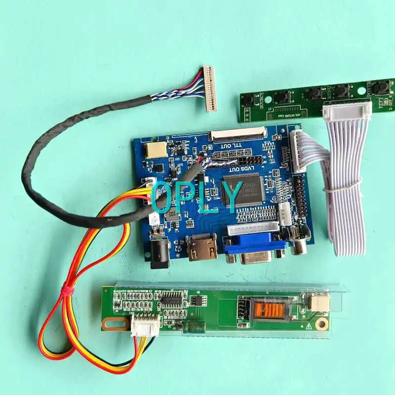 Плата контроллера матрицы ЖК-монитора подходит для LP150X1 LP150X2 LP150X04 Комплект «сделай сам» 15 дюймов 1CCFL 1024*768 20 контактов LVDS HDMI-Совместимость AV VGA