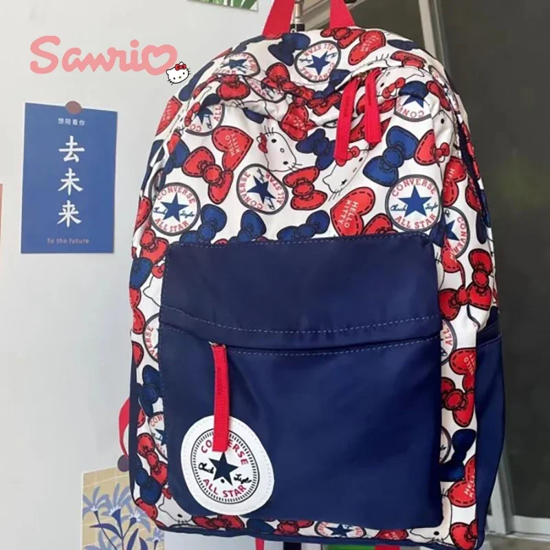 Sanrio Mymelody Kuromi Cinnamoroll милый школьный рюкзак для девушек Корейская версия Instagram