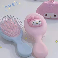 cute cartoon melody cinnamoroll portable cute print mini type air cushion massage comb