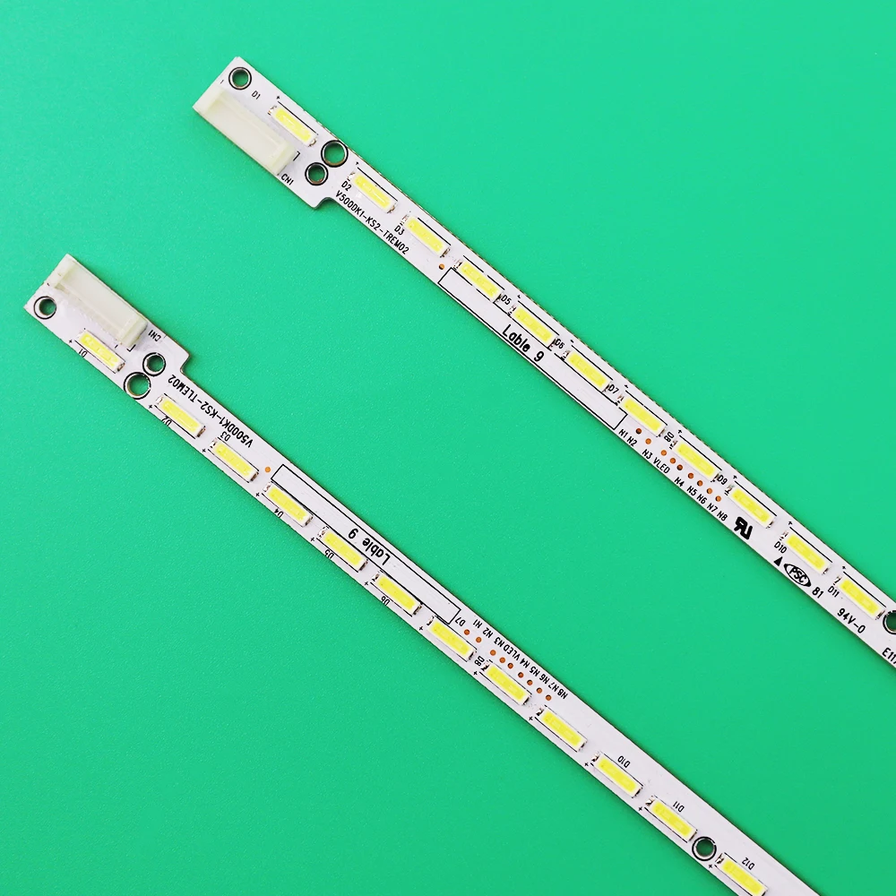 

10pcs/set LED Backlight strip for LG 50UF8300 PANASONIC TX-50CX680E TX-50CX700B M0009F1N31A59A0A M0009F1N31A61F0 A V500DK1-KS5