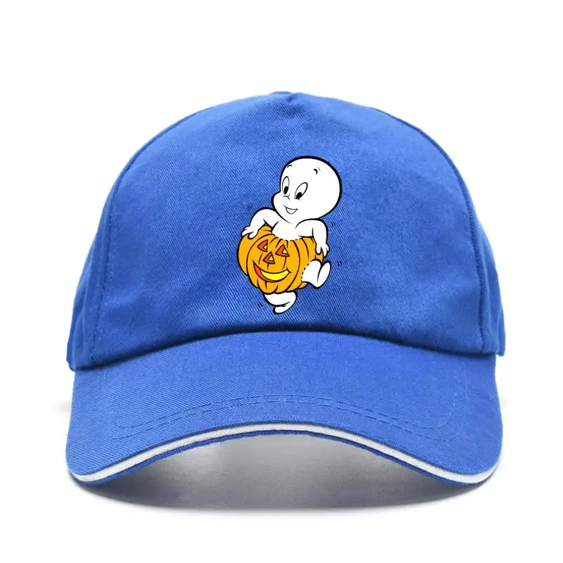 Casper-gorra de béisbol de Halloween para adultos y niños, gorra de béisbol de alta calidad con diseño divertido de dibujos animados fantasma de Kate