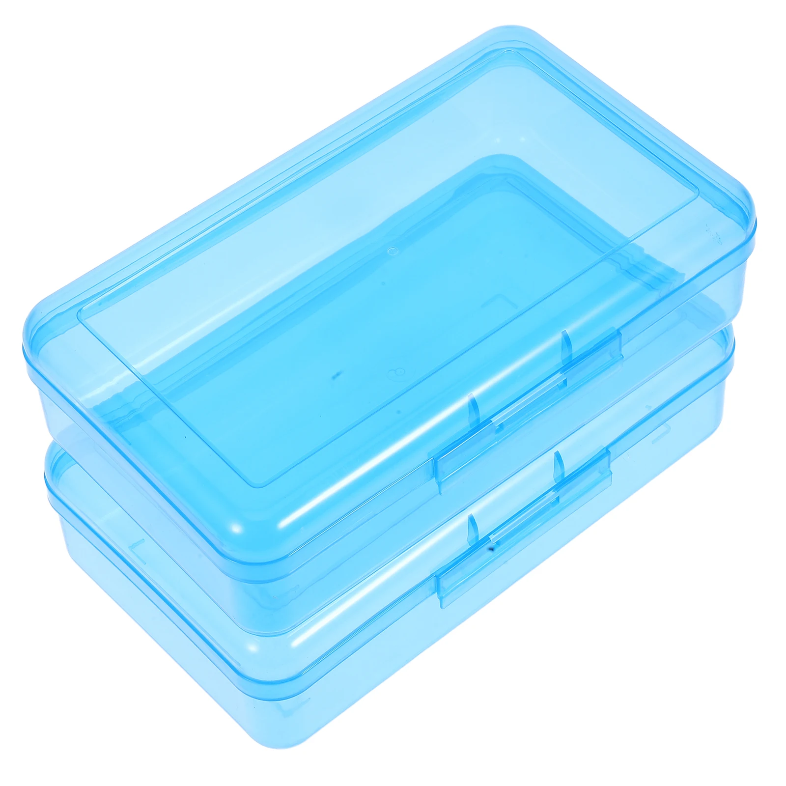 

Пластиковые пеналы синие 2 шт