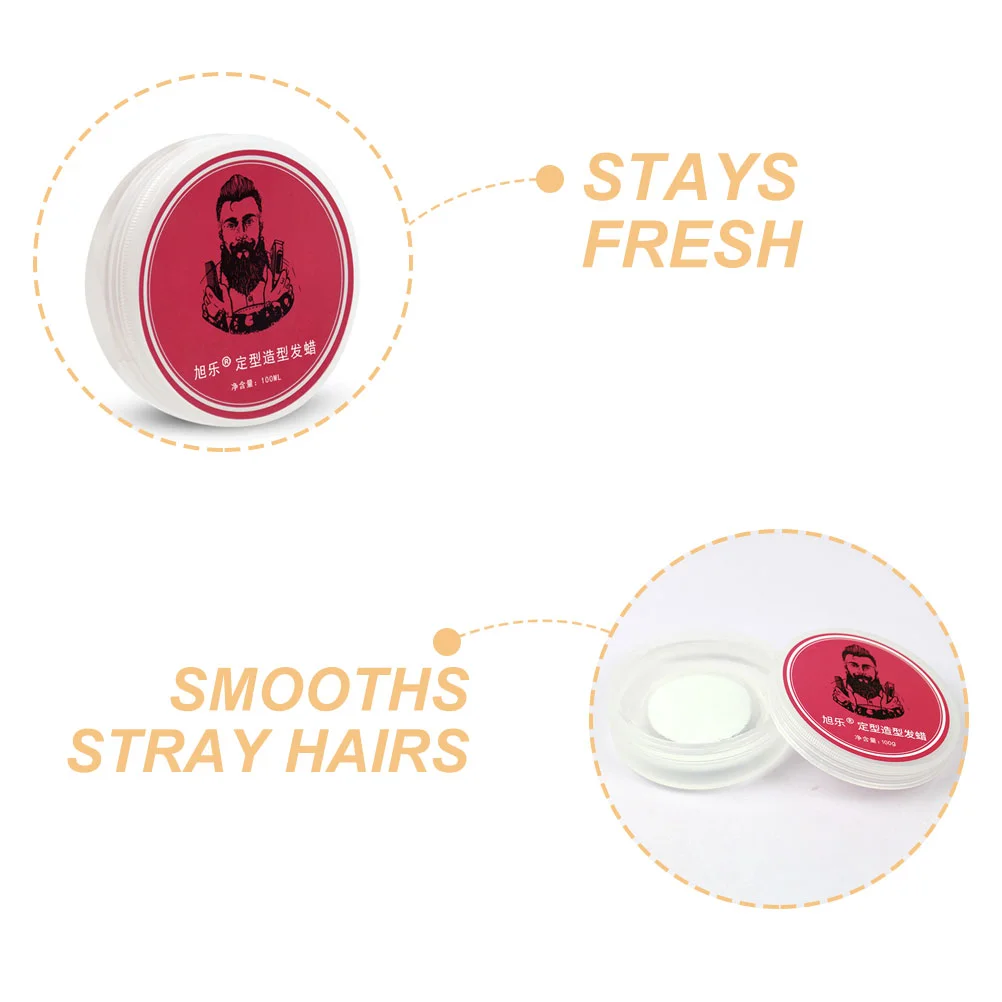 2 шт. Парикмахерский воск для волос Нежирный укладки длительной фиксации и