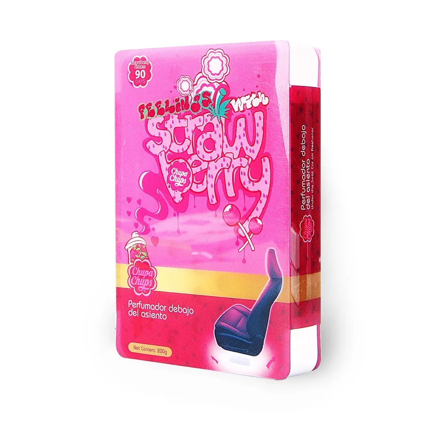 Освежитель воздуха &quotChupa Chups&quot под сиденье гелевый 200г. клуб/слив ароматизатор
