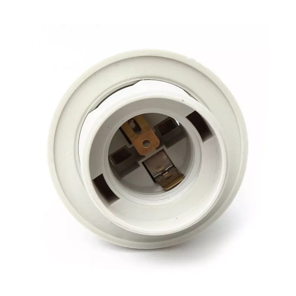 

New E27 Lamp Bulb Holder Edison Screw Cap Socket White/Black Pendant Ceiling Light Dropshipping