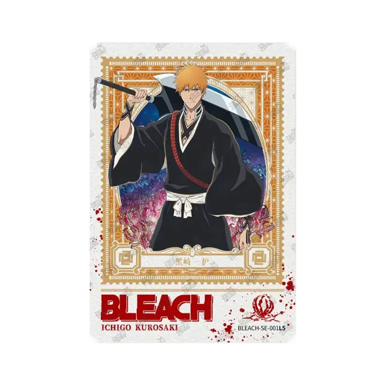 Фото Коллекционная карточка KAYOU BLEACH, серия 1, PR/SE/USR/UR/QR/SSR/N, оригинальная, полный набор, аниме-карточка из серии «Тысячелетняя кровавая война» №1