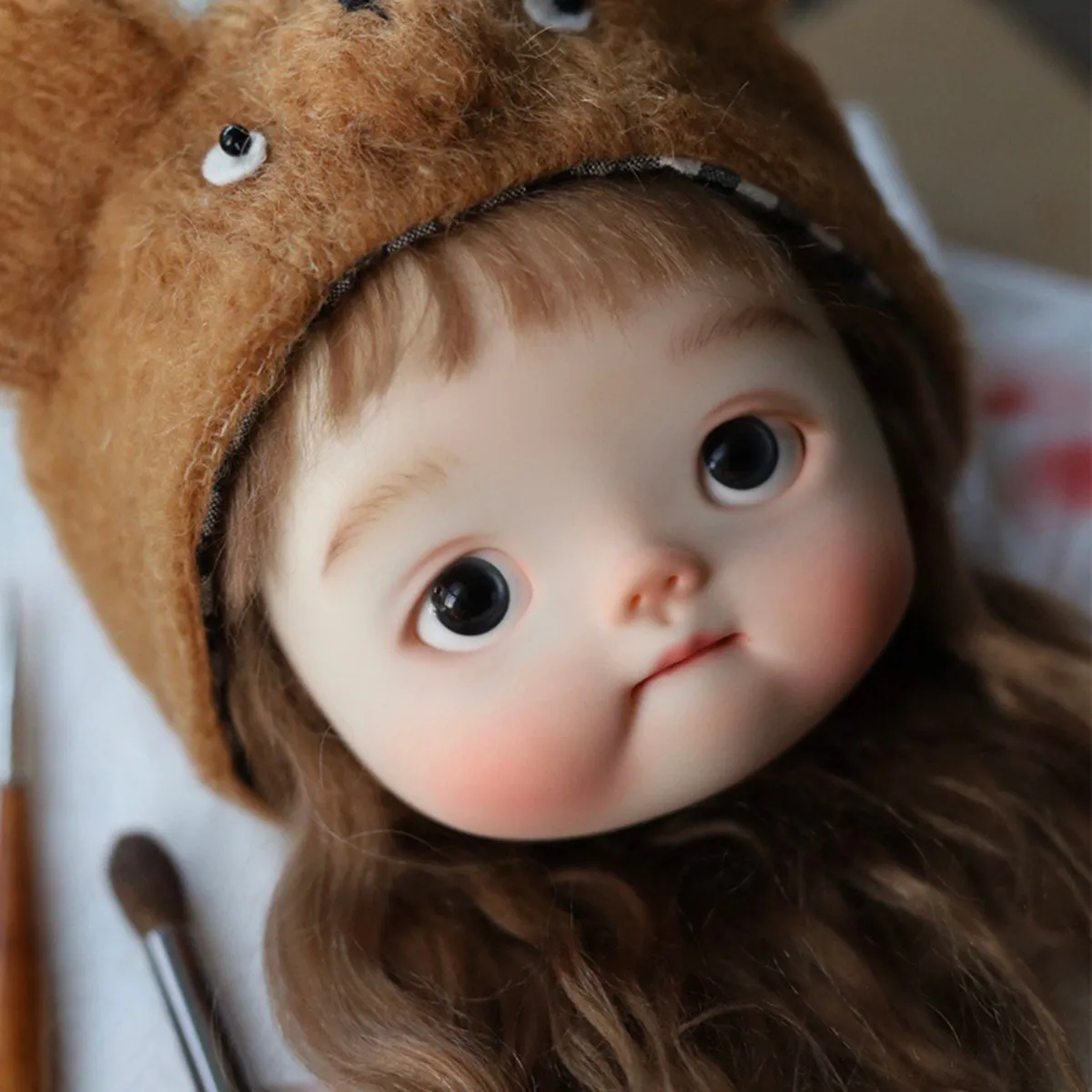

Новинка, BJD кукла в наличии diandian 1/8 sd с большой головой из смолы, без макияжа, аксессуары «сделай сам», детские игрушки, подарок для девочки