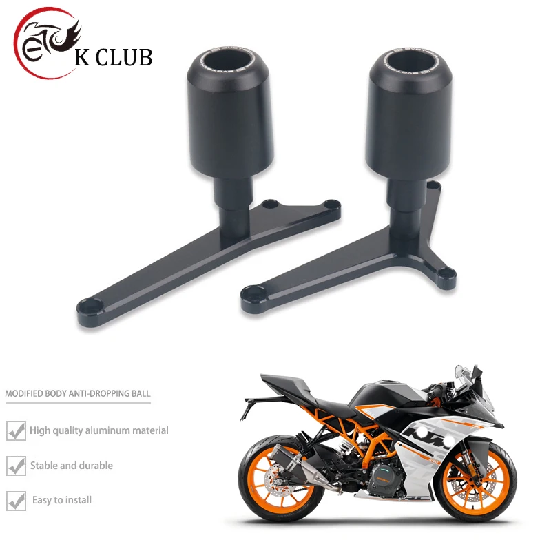 

For KTM RC390 RC 390 2014-2023 2021 2019 Motorcycle CNC Falling Protection Frame Slider Fairing Guard Anti Crash Pad Protector