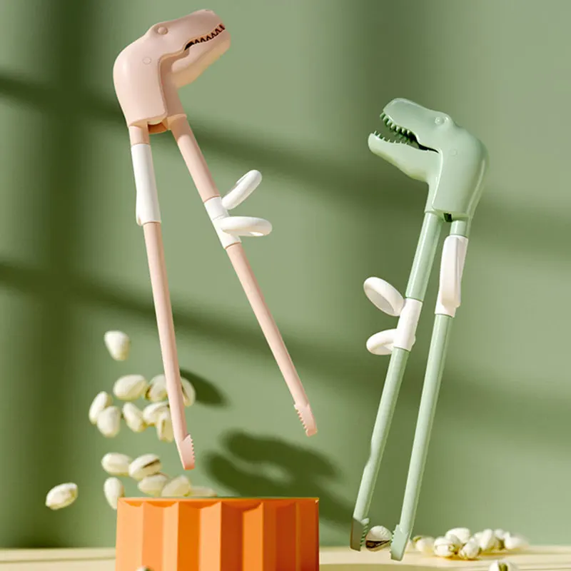 

Cute Training Chopsticks Cute Dinosaur Children Chopsticks for Baby Kids Child Enlightenment Tableware Learner Gifts Chopsticks