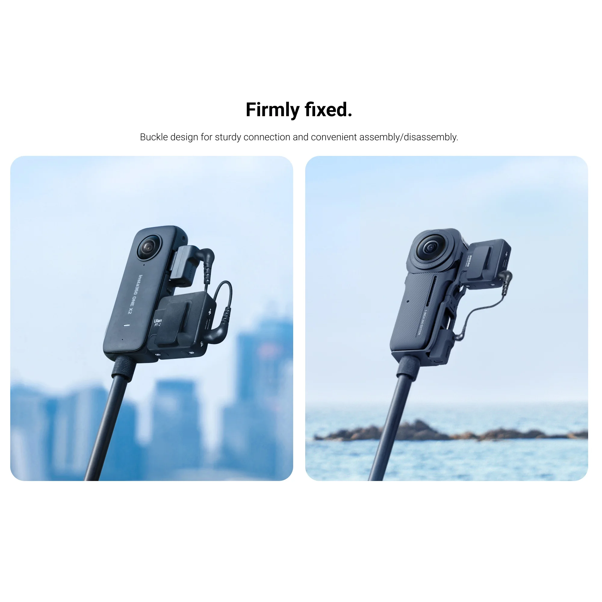 Адаптер микрофона Insta360 ONE X2 / RS 1 дюйм 360 версия новая вертикальная оригинальные