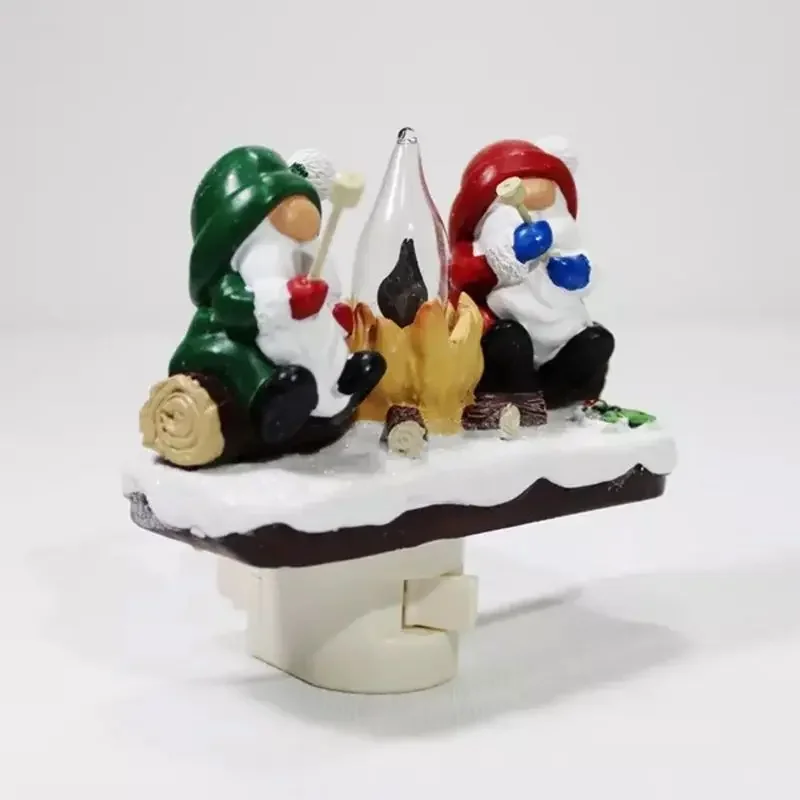 Прикроватная лампа с капюшоном в виде карлика атмосферный светильник огни пигме