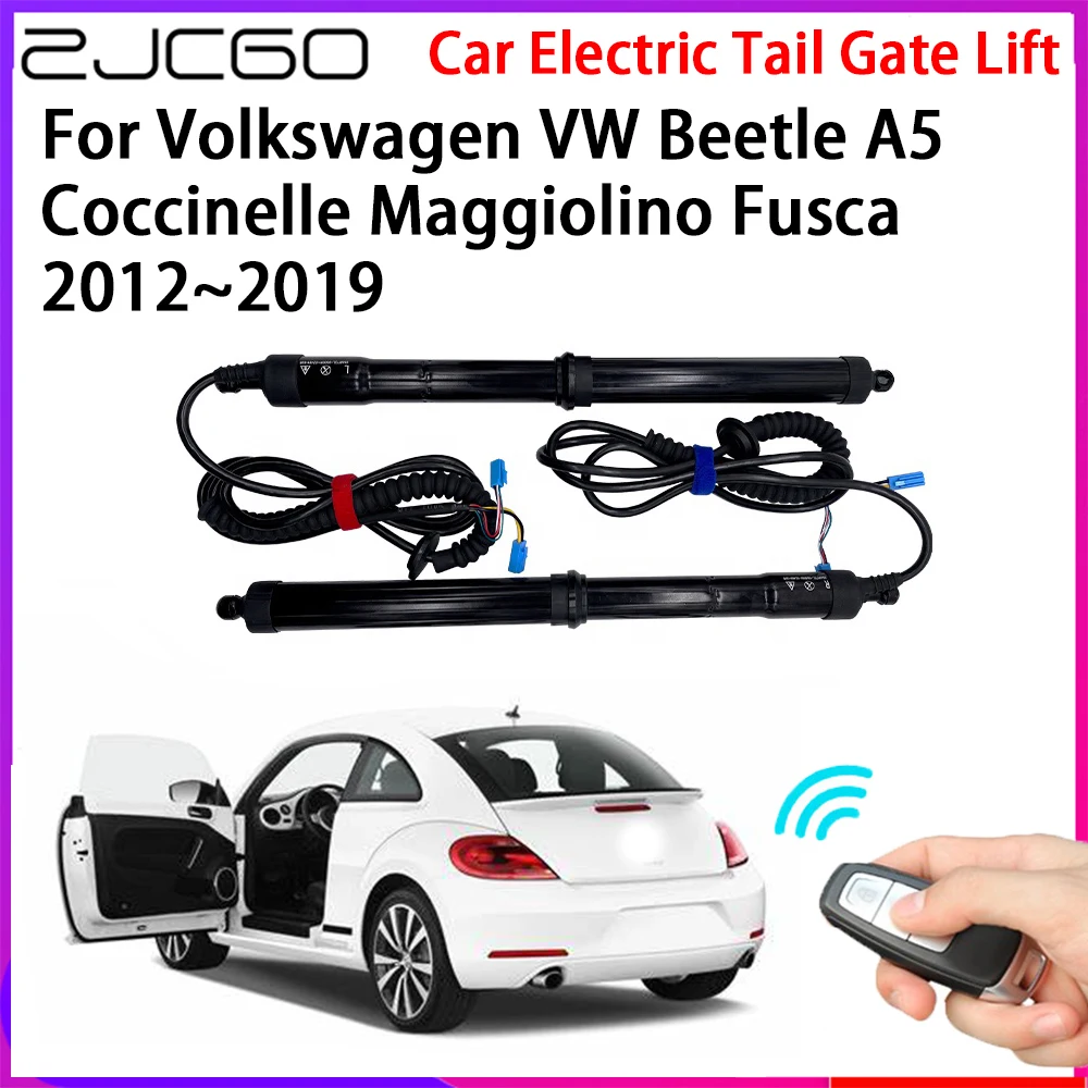 

ZJCGO Car Automatic Tailgate Lifters Electric Tail Gate Lift for Volkswagen VW Beetle A5 Coccinelle Maggiolino Fusca 2012~2019