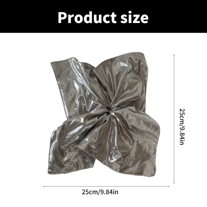 Резинка для блестящих волос патентованная кожаная краска блестящие круги