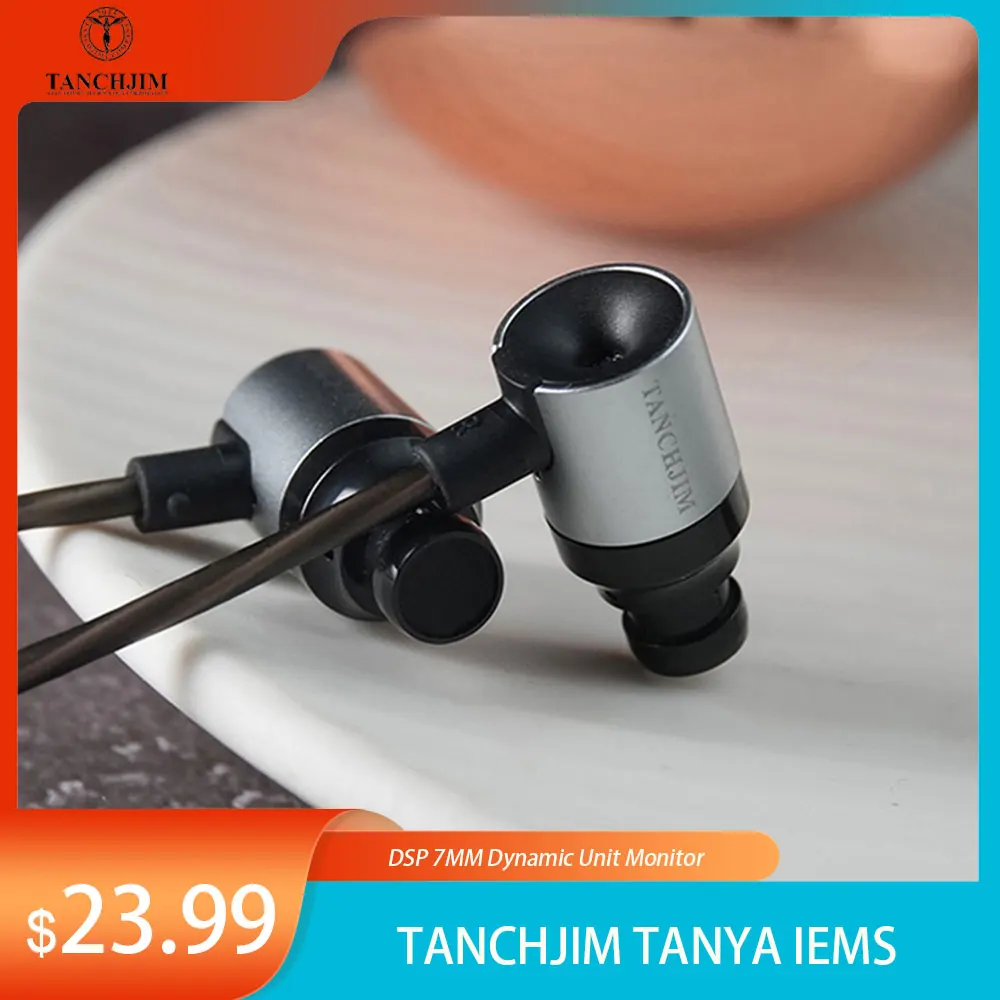 

TANCHJIM TANYA Wired Best HiFi In Ear IEMs Earphones DSP 7MM Dynamic with Type C/3.5mm Plug 4N Oxygen Free Cable HD Microphone