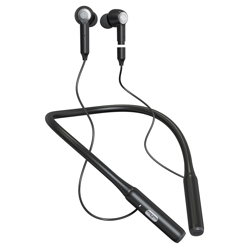 

2 In 1 J9 Wireless Bluetooth Earphone ANC and ENC Neck Type Headphones Noise Reduction Sport Earphones Auriculares Earbuds