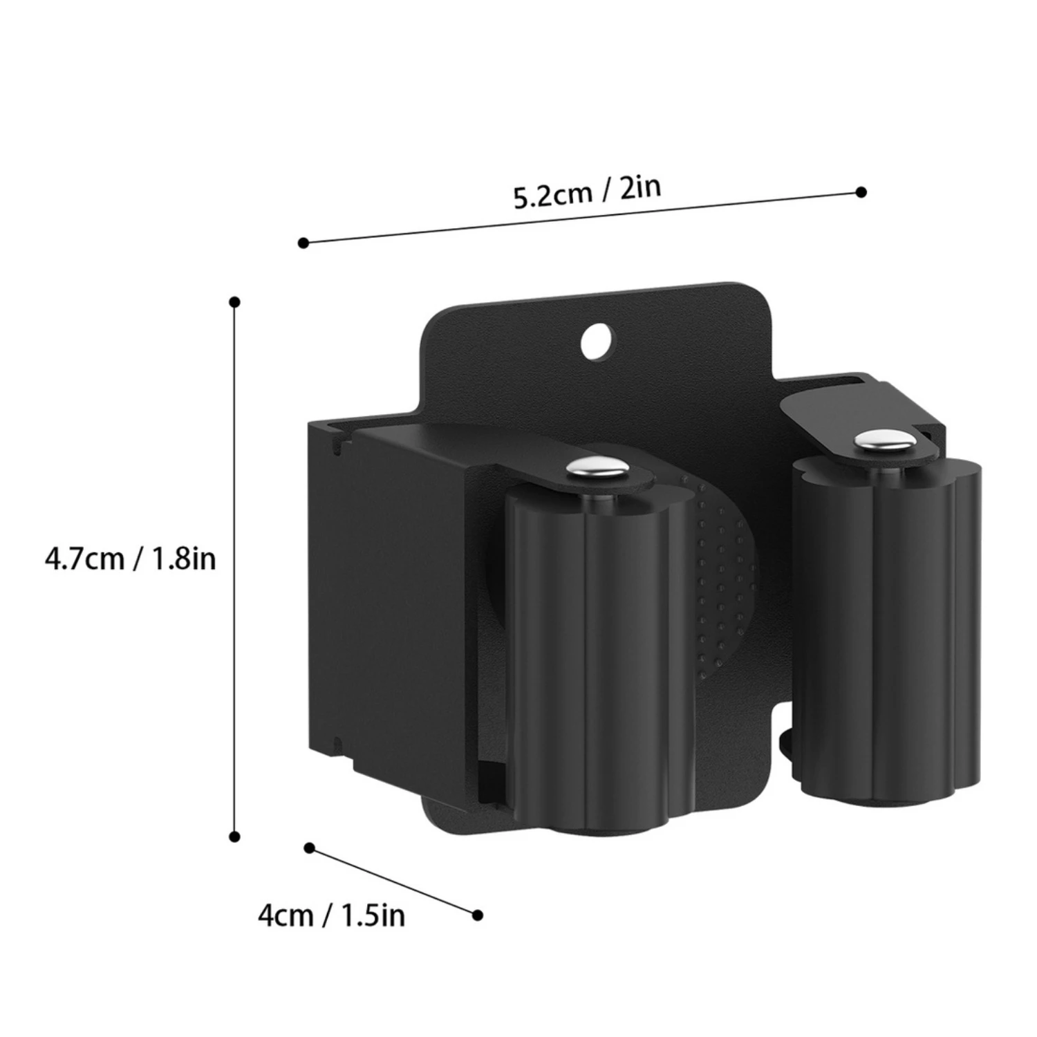 4 шт. держатель для швабры крючок зажим настенный и метлы подвесная стойка