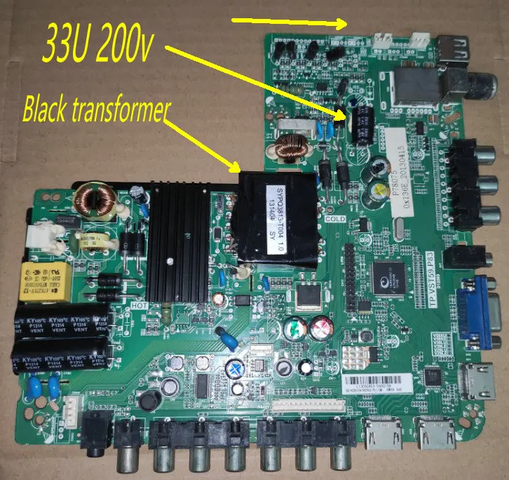 Бесплатная доставка! TP.VST59.P83 универсальная ТВ-материнская плата три в одном с 3 портами HD для пульта дистанционного управления goood Бесплатная доставка! TP.VST59.P83 универсальная ТВ-материнская плата три в одном с 3 портами HD для пульта дистанционного управления goood