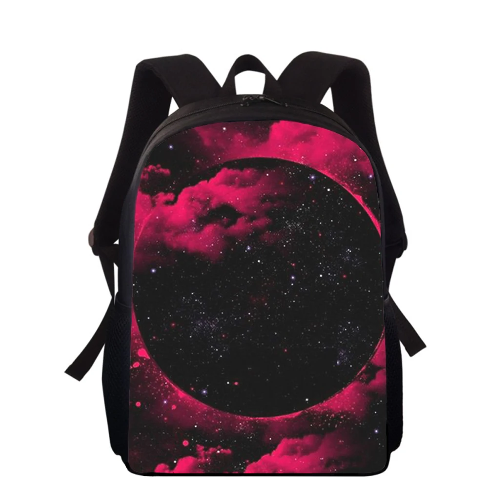 art moon 15” 3D Print Kids Backpack Primary School Bags for Boys Girls Back Pack Students School Book Bags
