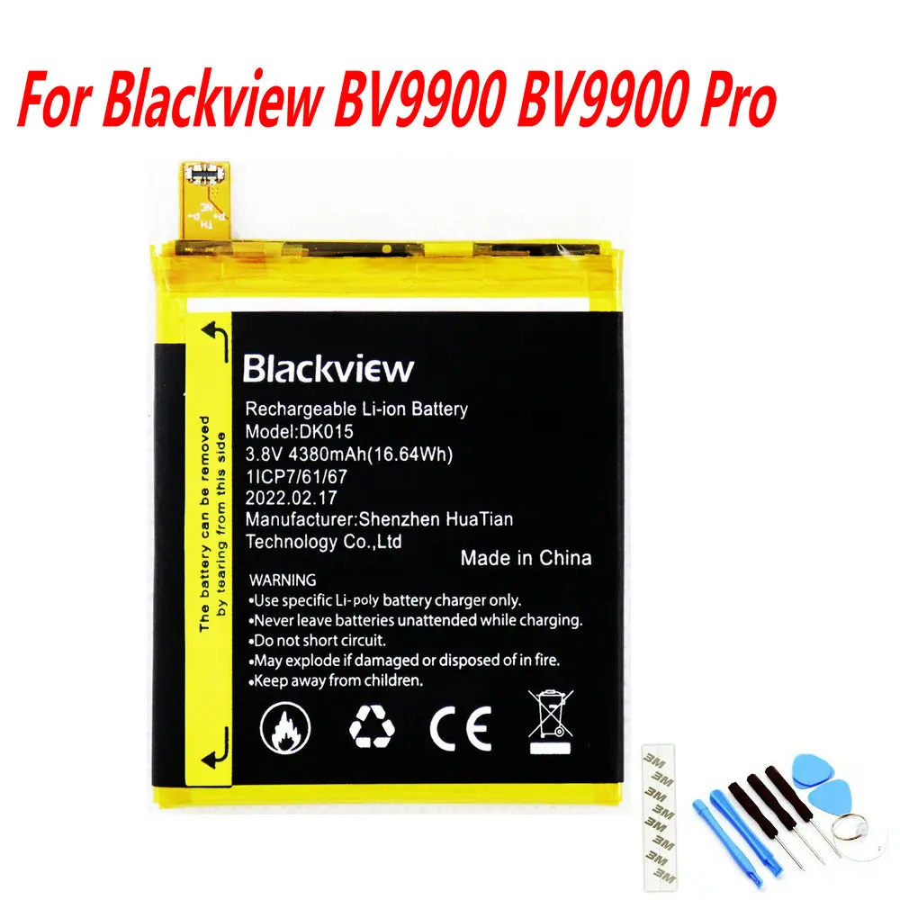 

NEW Original 4380mAh DK015 Battery For Blackview BV9900 BV9900 Pro Mobile Phone