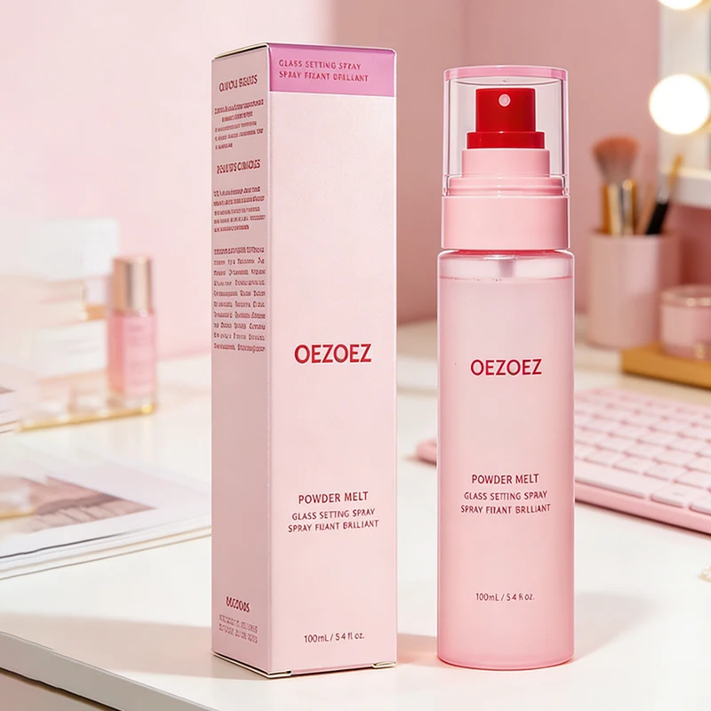 Фото Спрей-фиксатор для макияжа: увлажняющий, легкий, придающий естественный сияющий эффект, фиксирующий макияж, стойкий, сохраняющий свежесть. №4