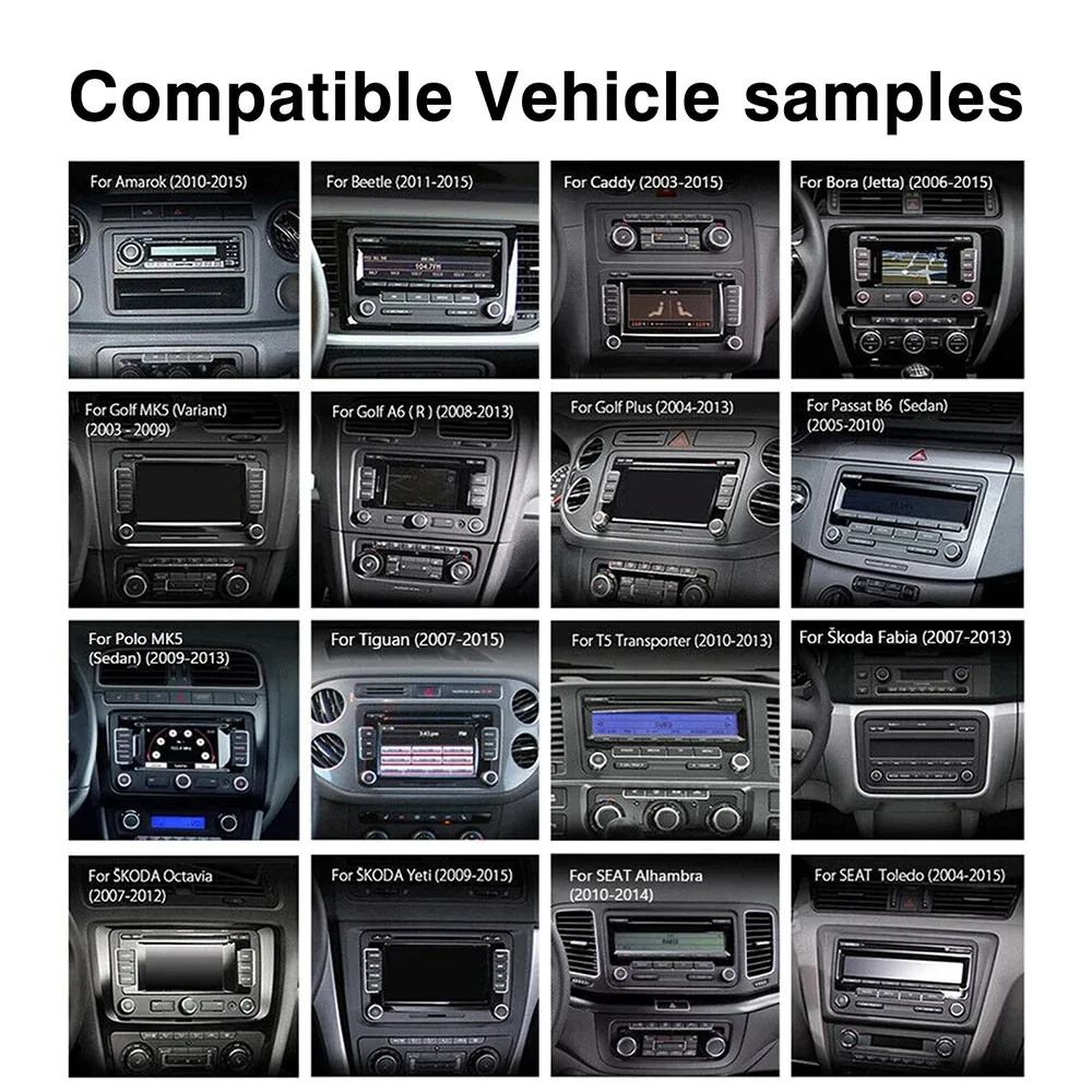 7-дюймовый автомобильный радиоприемник для Volkswagen/Seat/Skoda/Passat/Golf/Polo CarPlay Android Auto