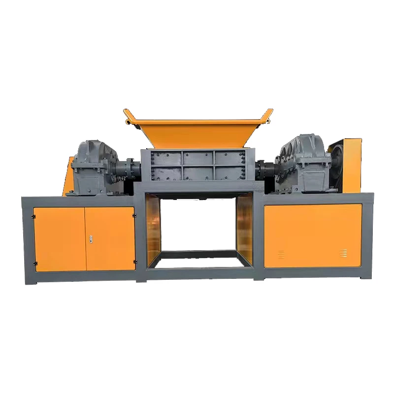 Фото 400 HDPE/LDPE пластиковая бутылка с перебойником, металлический измельчитель с одним двойным валом, дробилка, машины для переработки, ПЛК, коробка передач/процессор передач, компоненты №2