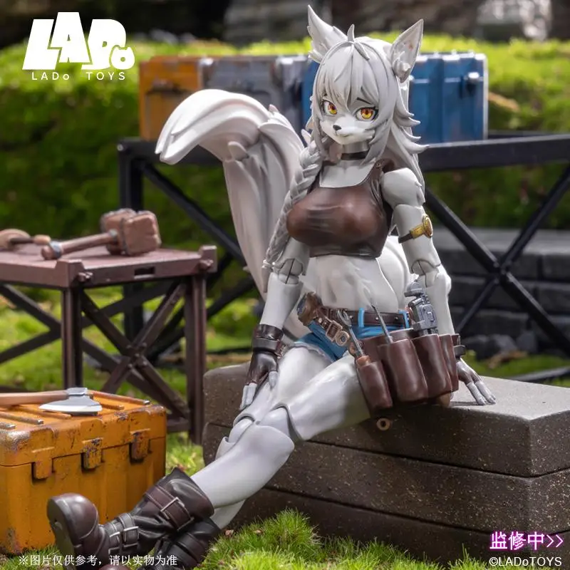 Фото Официальный Lado Toys Era-001 Liya-Alopex Fix Ver. Модель приключений Squad 1/12 Fox Liya, экшн-фигурка, украшение для рабочего стола, игрушки в подарок №4