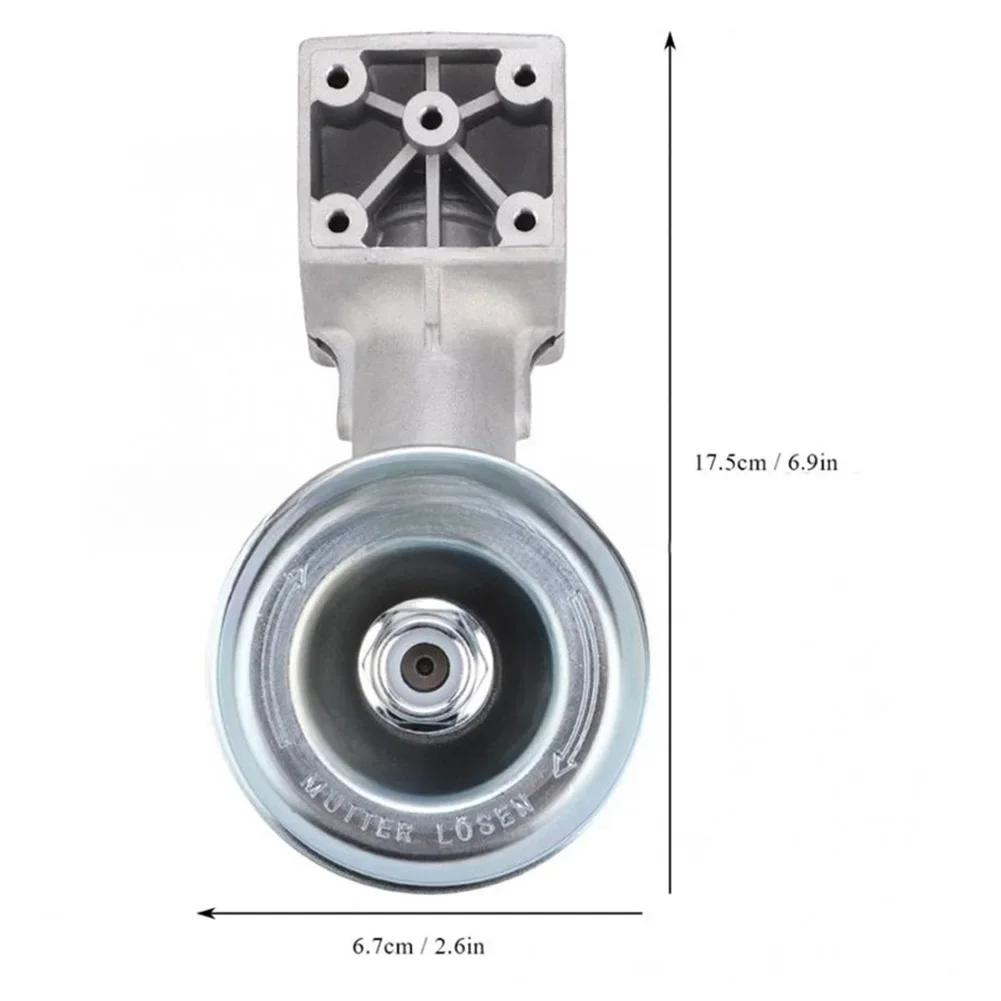 Фото Сменная головка коробки передач, совместимая с FS55, FS55R, триммер FS55RC FS56 FS56RC, металлическая часть 4137 640 0100 №5