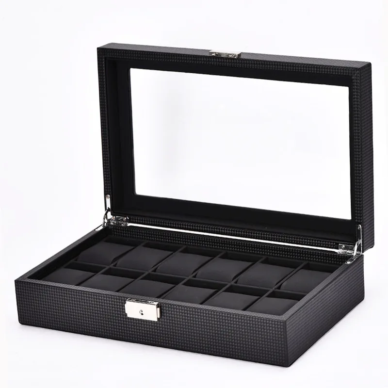 Handmade Resin Fashion High Quality Premium 10/12Position Watch Box Storage Or Display Men Ladies Universal Gift Promotion |