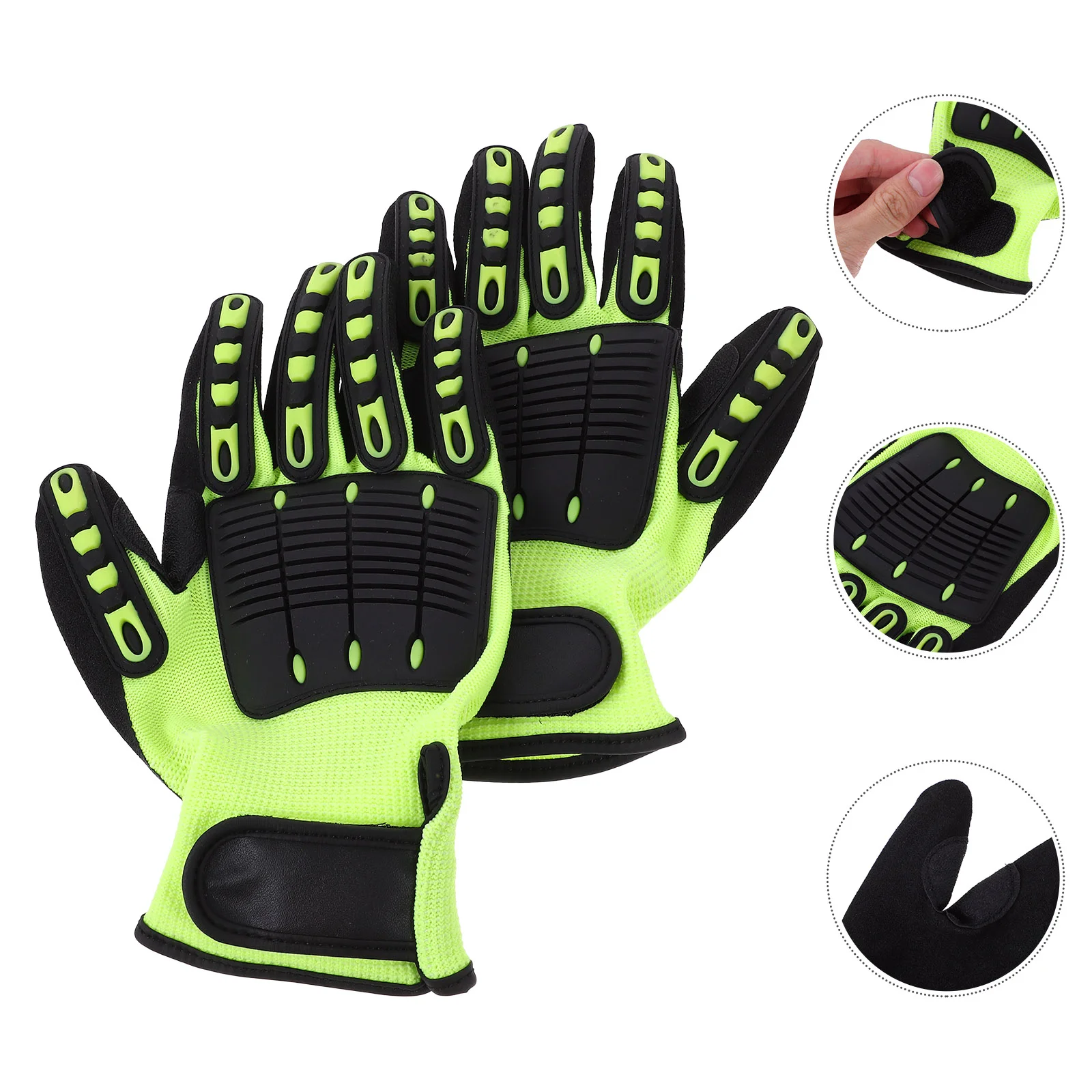 

1 Pair Working Gloves Anti-slip Gloves Safety Gardening Gloves Work Gloves