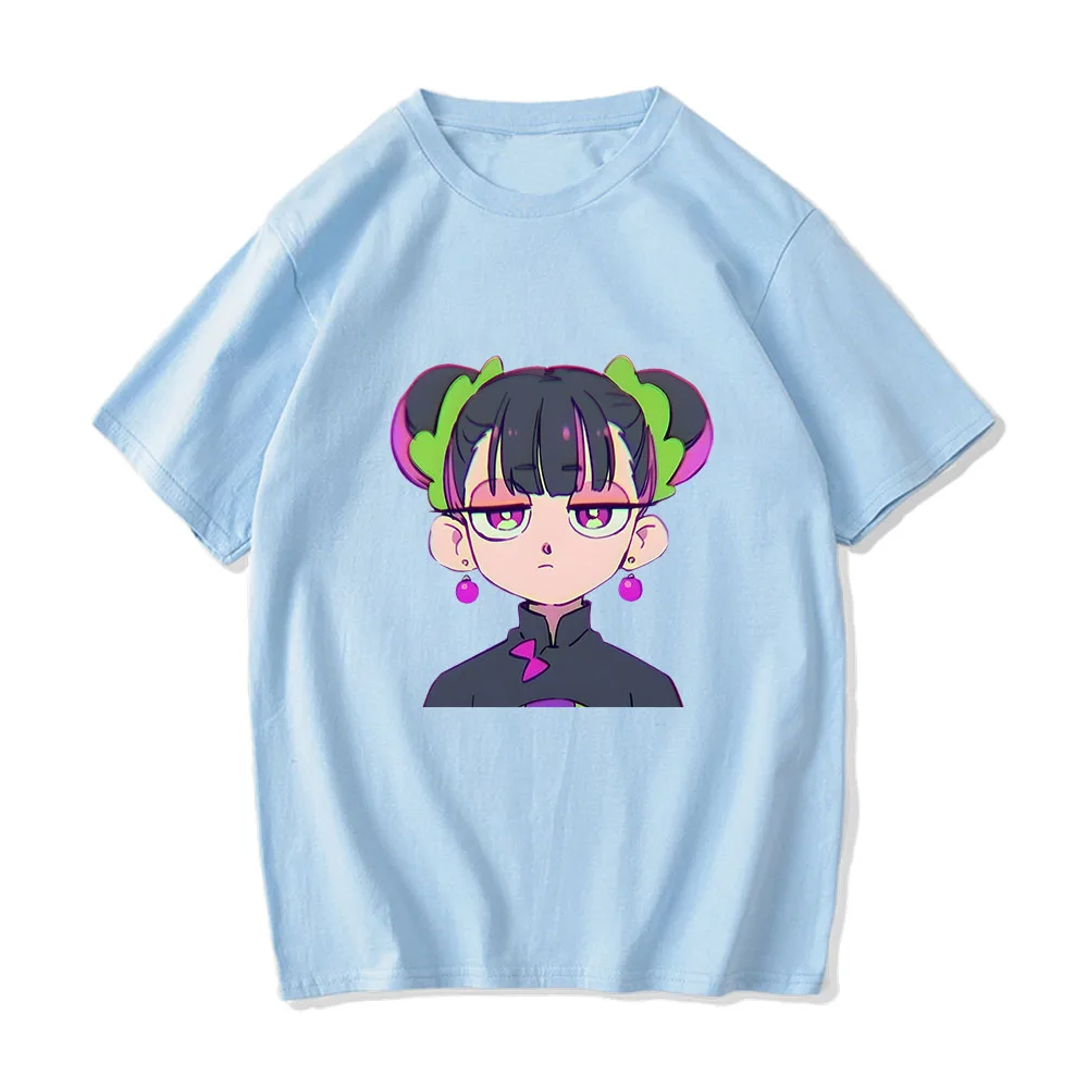 ZUTOMAYO футболки мужские распространенные 100% хлопок блузка с аппликацией Harajuku