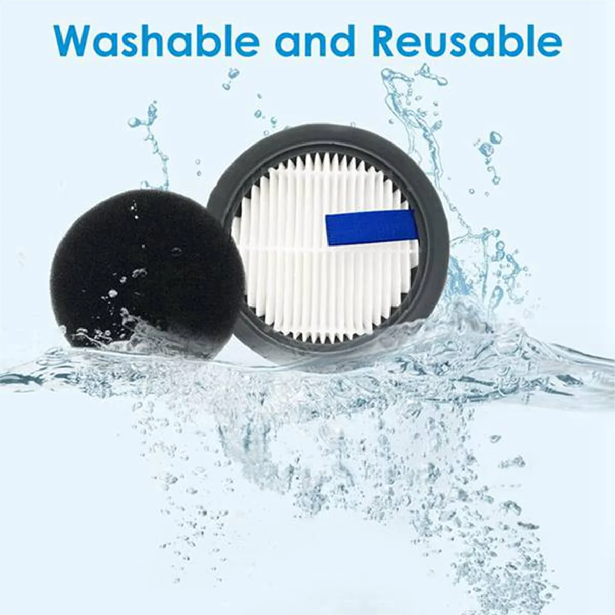 3 упаковки HEPA-фильтров и сменных 9 упаковок губчатых фильтров для Afoddon A200Pro/A200 NEQUARE