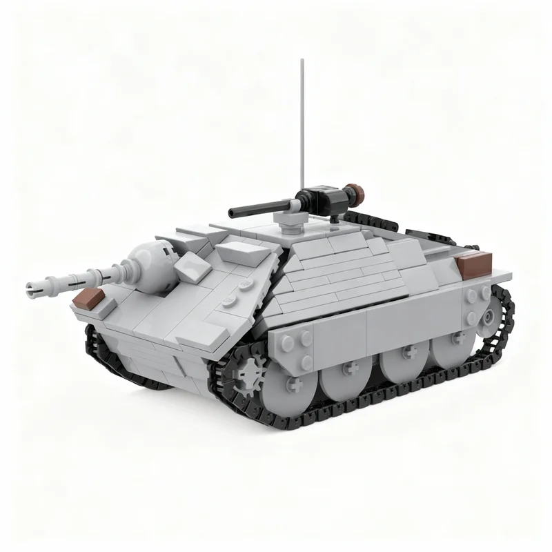 Набор строительных блоков MOC Jagdpanzer Hetzer, 464 детали, конструктор, рождественский подарок, креативная развивающая игрушка для детей, идея для сборки (art.: 3920dc82ece74) - 3920dc82ece74