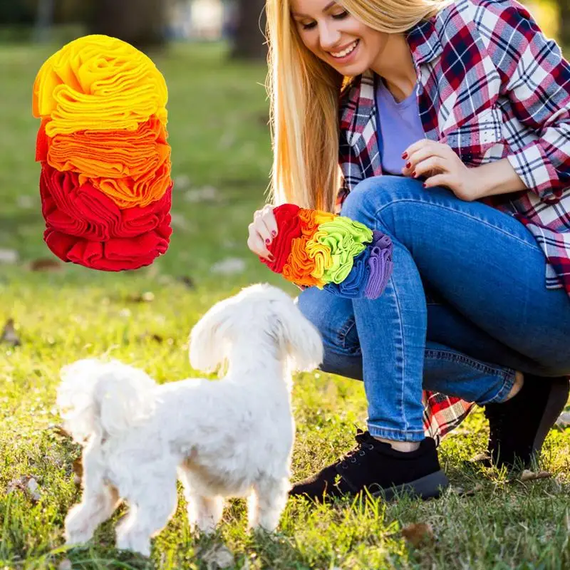 

Dog Durable Sniffing Pads Feed Game For Boredom Encourages Natural Foraging Skills For Small/Medium/Large Dogs