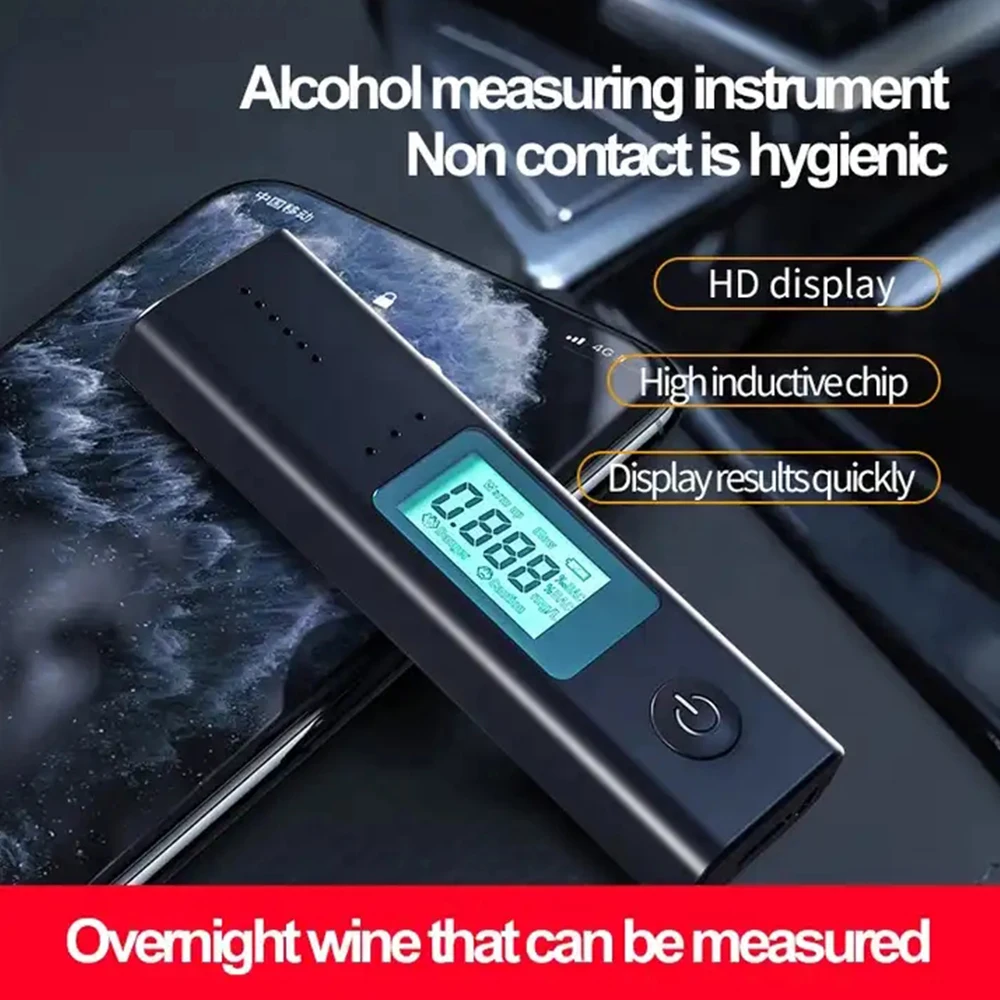 Высокоточный Алкотестер S36 портативный профессиональный анализатор дыхания