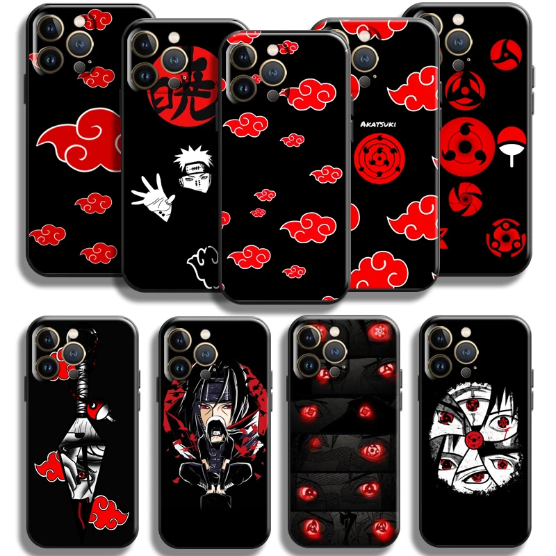 

Akatsuki Uchiha Itachi Sharingan For Apple iPhone 13 12 11 Pro Max Mini X XR XS Max SE 5 5s 6 6S 7 8 Plus Phone Case