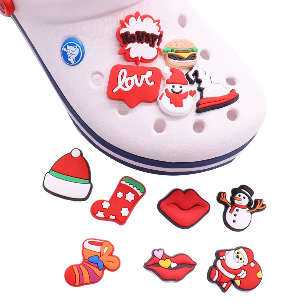 

1 шт., Новогодняя декоративная обувь из ПВХ