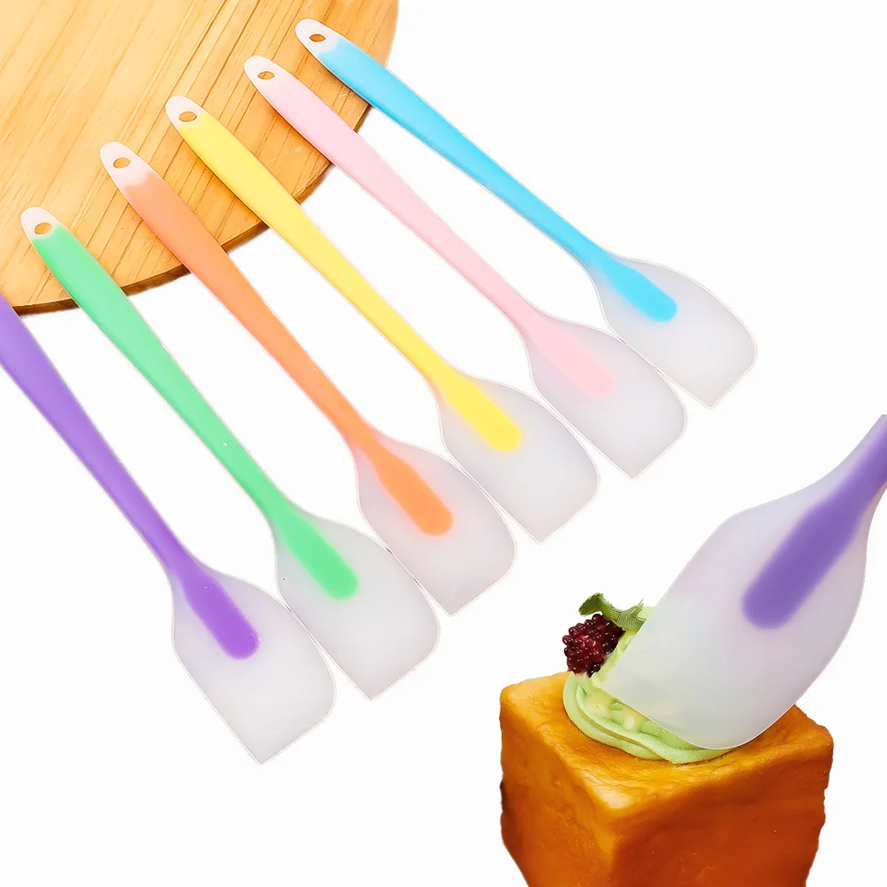 

Silicone Cream Spatula Cake Scraper Food Grade Non Stick Butter Mixer For Home Baking Cooking Kitchenware Tools Kitchen Gadgets