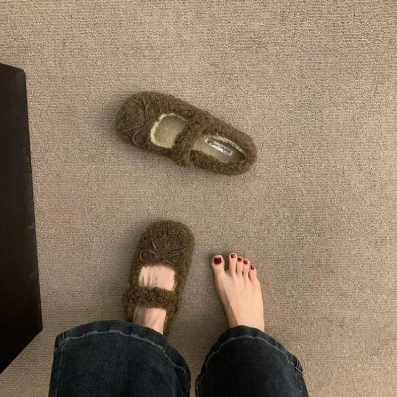 Элегантные осенне-зимние балетки на плоской подошве женские лоферы брендовые